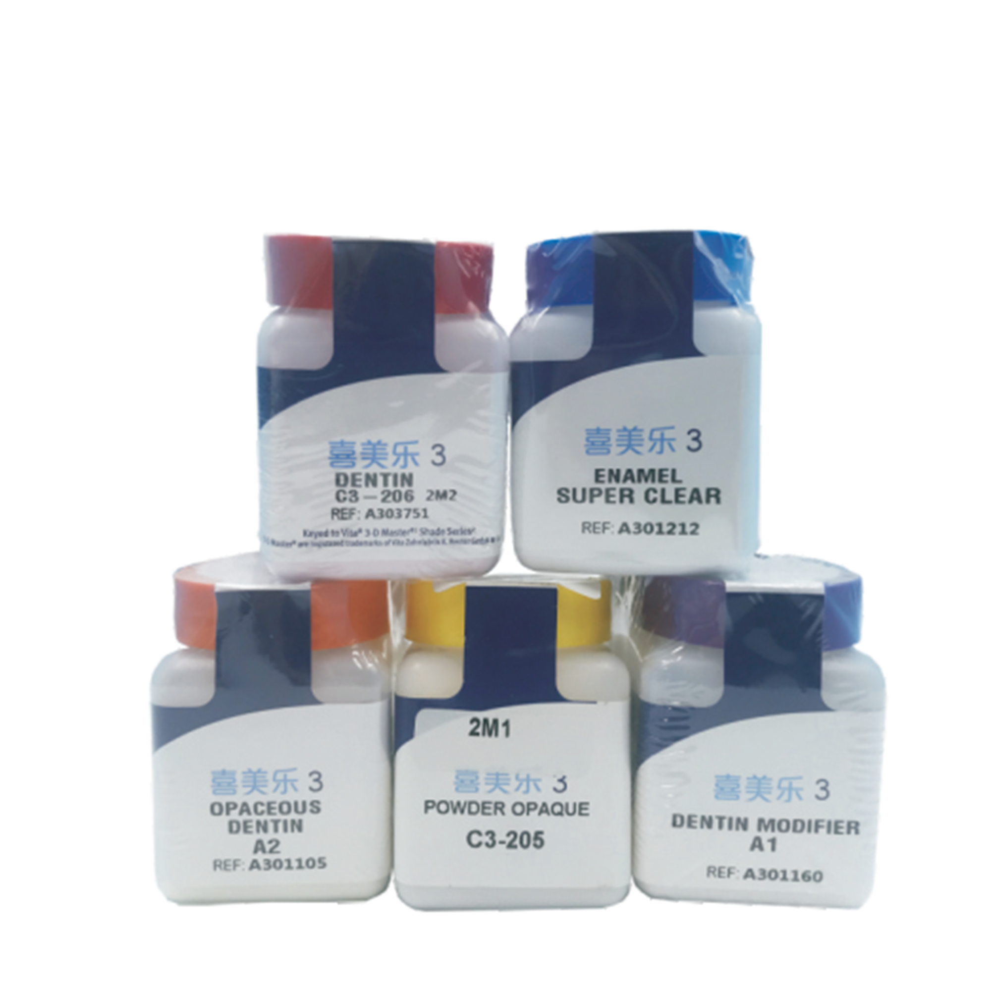 登士柏 喜美乐瓷粉